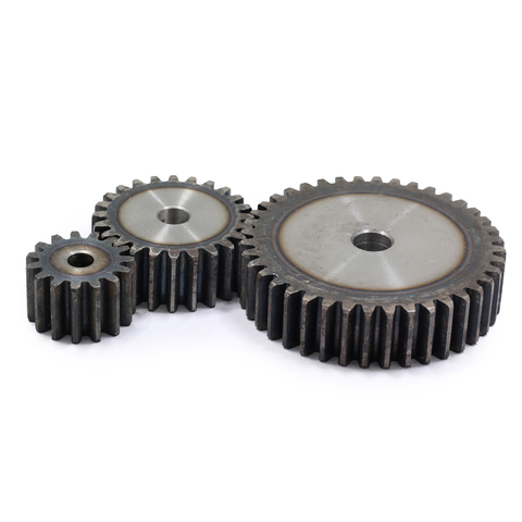 1.5 die spur gear 19T 20T 21T 22T 23T 24T 25T teeth straight metal gear tooth surface quenched 45 # steel thickness ► Photo 1/4