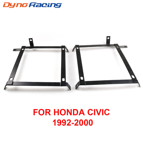 One Pair Hatchback Coupe Sedan Race Sport Seat Mount Bracket For Honda Civic 1992-2000 ► Photo 1/6