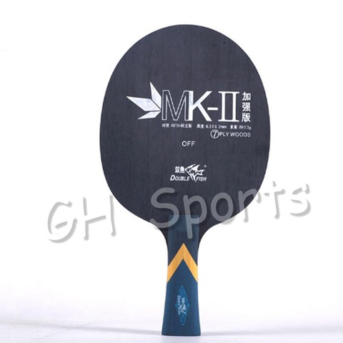DOUBLE FISH MK-Ⅱ table tennis racket pure wood floor ► Photo 1/4