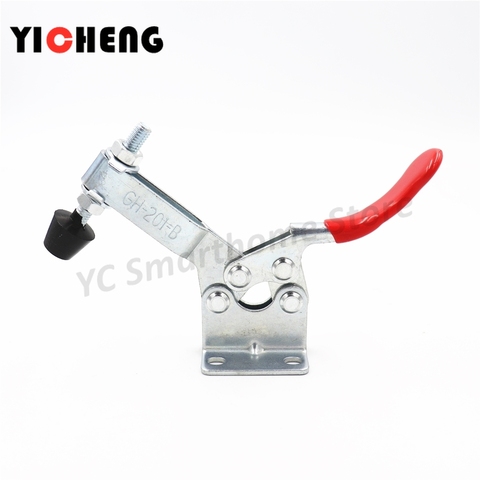 1Pcs Quick Fixture Horizontal  GH-201B Fixed Fixture Rally 90Kg parallel clamp  woodworking clamps ► Photo 1/6