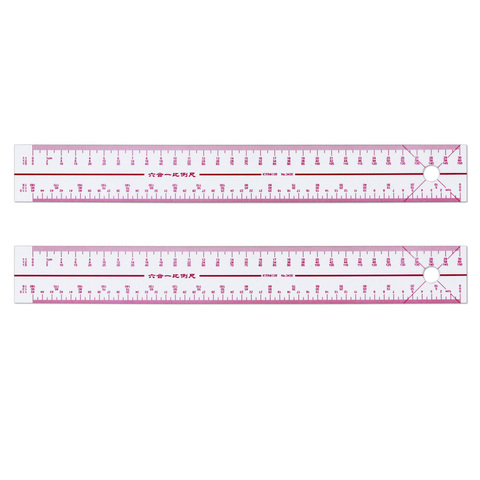 3430 6-in-1 scale ruler art ruler learning multi-functional ruler clothing template design ruler ► Photo 1/6