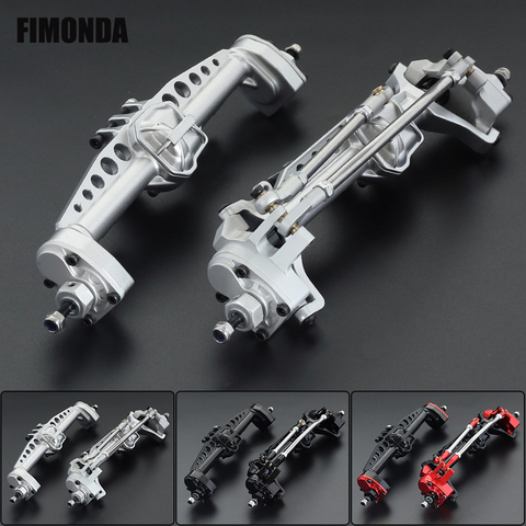 CNC Machined Aluminum Alloy Front and Rear Portal Axle for 1/10 RC Crawler Car Axial SCX10 III AXI03007 Upgrades Parts ► Photo 1/6