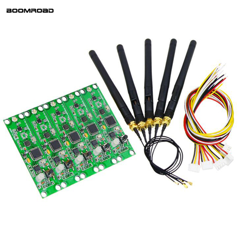 5pcs/lot 2.4Ghz Wireless DMX 512 Transmitter Receiver PCB 2 in 1 Module Wireless PCB Board With Antenna For DMX Stage Light ► Photo 1/6