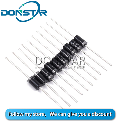 20PCS SR3100 SR560 SR540 SR5200 SR5100 SR3200 Schottky Diode DO-27 SB5100 SB560 SB540 SB3100 3A 5A 40V 60V 1000V 2000V DIP Diode ► Photo 1/2