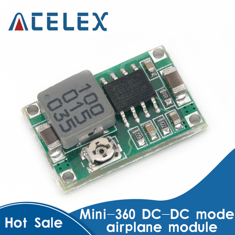 5pcs RC Airplane Module Mini 360 DC-DC Buck Converter Step Down Module 4.75V-23V to 1V-17V 17x11x3.8mm Mini360 New LM2596 ► Photo 1/6