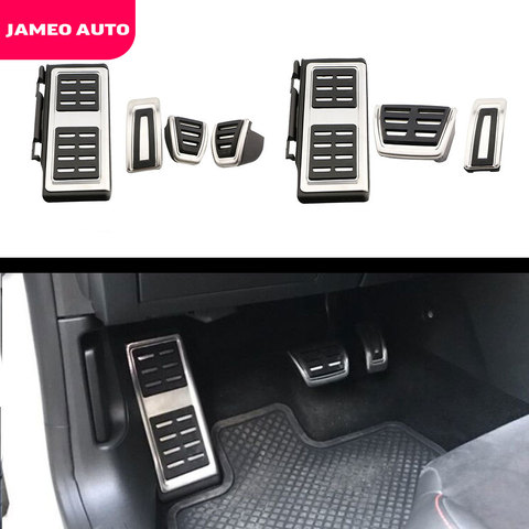 Jameo Auto Stainless Steel Car Pedals for Audi A3 8V Sportback Cabrio Limousine S3 RS3 Fuel Brake Pedal Rest Foot Pedal Cover ► Photo 1/6