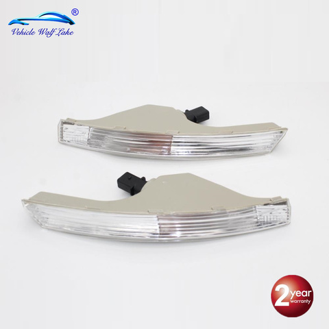 2pcs For VW Passat B6 3C Variant 2006 2007 2008 2009 2010 2011 Car-styling Front Bumper Turn Signal Indicator Light With Bulbs ► Photo 1/5