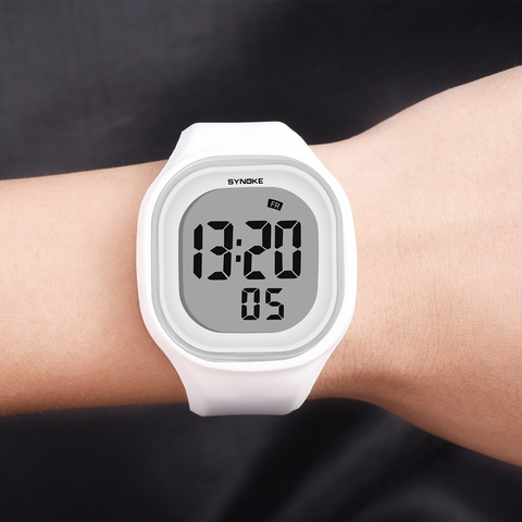 SYNOKE Men Digital Wrist Watches Sports LED Alarm Clock 50M Waterproof Timer Women Electronic Watch Relogio Masculino ► Photo 1/6