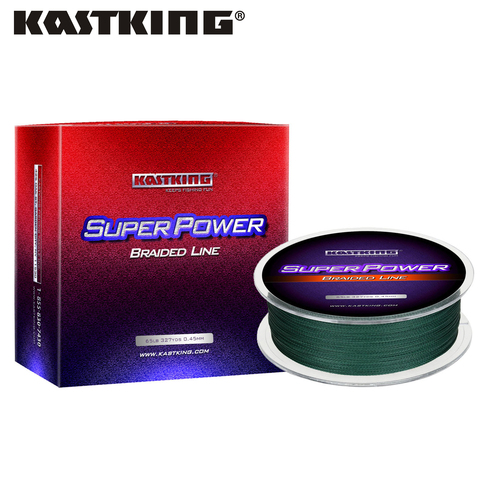 KastKing 300m 500m 1000m Gray Green Yellow Blue Braided Fishing Line 10,12,15,20,25,30,40,50,65,80LB Multifilament Fishing Line ► Photo 1/6