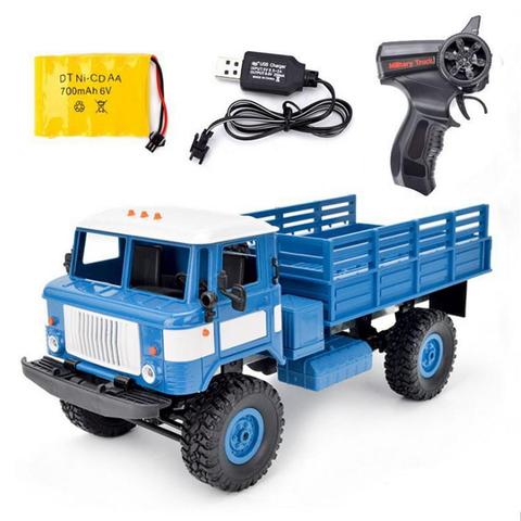 WPL B-24 RC Car 1/16 RTR 4WD RC Toy 2.4GHZ Control RC Cars Toys Buggy High speed Trucks Off-Road Trucks Toys for Children ► Photo 1/6