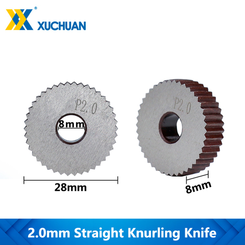 2.0mm Lathe Knurling Wheel Inner Hole Embossing Wheel  Knurling Wheel Gear Shaper Cutter Straight Knurling Knife ► Photo 1/4