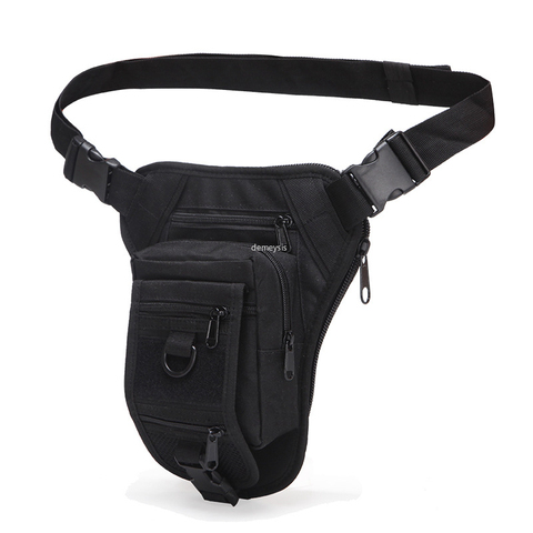 Military Tactical Leg Bag Outdoor Hunting Tool Thigh Pack Motorcycle Riding Waist Bag for Hiking Camping Cycling ► Photo 1/6