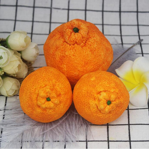 Soap Making Mold 3D Orange Fruit Candle Silicone Mold Form Handmade Resin Clay Crafts Cake Decorating Tools Plaster Crafts ► Photo 1/6