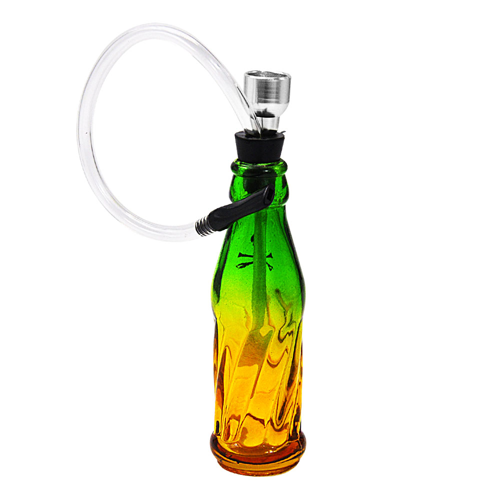 Fashion Beautifully Colorful Water Pipe Arab Hookah Bar Glass Tube