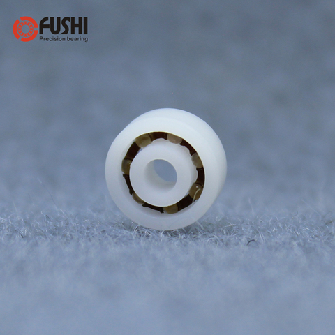 POM Bearing 623 624 625 626 627 628 629 ( 5 PCS ) Glass Balls Nylon Cage Plastic Ball Bearings ► Photo 1/6