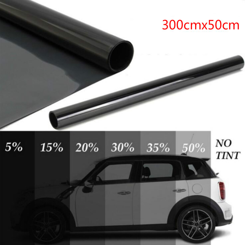 Car Solar Window Film Foil Film Sticker Window Tinting Foil Heat Insulation 5%