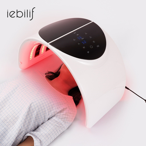 Foldable 7 Color PDT Facial Mask Face Lamp Machine Photon Therapy LED Light Skin Rejuvenation Anti Wrinkle Skin Care Beauty Mask ► Photo 1/6