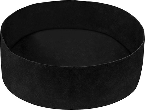 Round Garden Grow Bag Pots Bed,Planting Box Breathable Container at Outdoor Indoor for Herb Flower Vegetable.Black 15 Gallon ► Photo 1/6