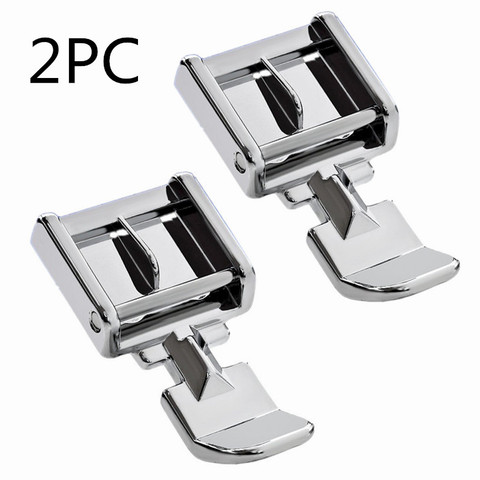 Single Sides Metal Zipper Presser Foot Feet For Household Snap-on Sewing Machine Brother Singer Janome 5BB5425 ► Photo 1/3