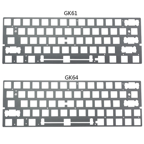 Aluminum Plate Positioning Board Plate-mounted Stabilizers For GH60 XD64 DZ60 GK61 GK64 Gk64x GK64xs ► Photo 1/6