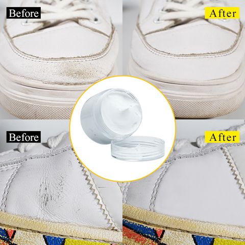 White Leather Paint Shoe paint Cream for Leather Sofa Bag Clothing