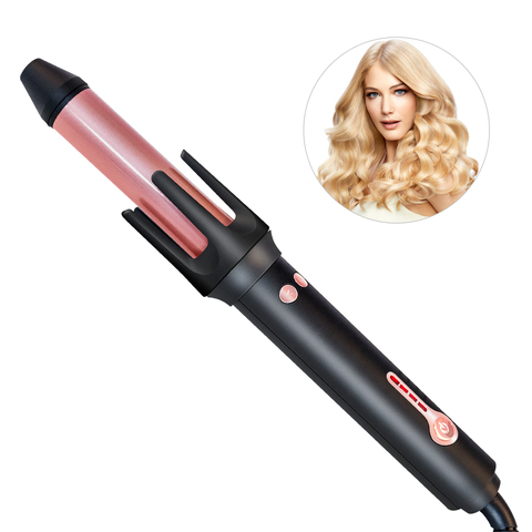 Automatic Curler Electric Curling Iron 360 Rotating Ceramic Constant Hair Wave Wand Styling Tool Hair Iron Hair Curlers Rolllers ► Photo 1/6