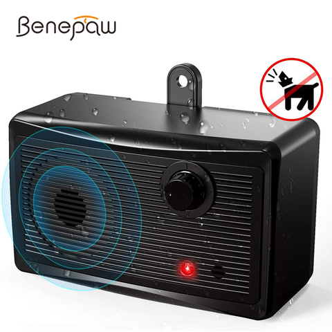 Benepaw Safe Ultrasonic Dog Bark Deterrent Waterproof Effective Anti Barking Device Control Range Up To 15m Pet Training ► Photo 1/6