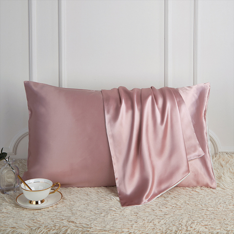 100% pure silk pillowcase real silk pillowcase natural silk pillowcase mulberry silk pillowcase Free Shipping ► Photo 1/6