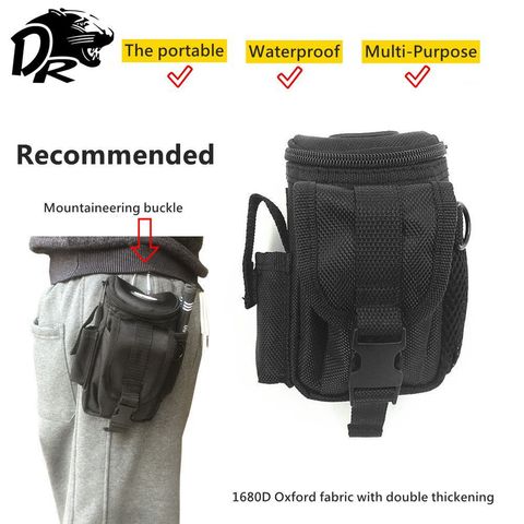 DR Small Tool Waist Bag, Mobile Phone Bag, Small Multi-Meter Waist Bag 1680D Oxford Cloth Thick Exquisite Tool Bag ► Photo 1/6