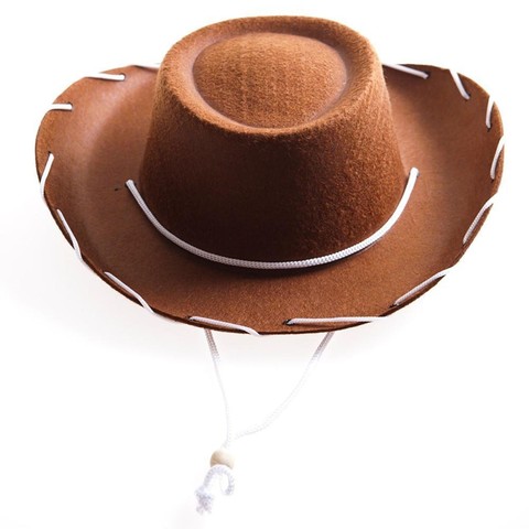 Children's Outdoor Cowboy Hat Prop Dress-up Party Holiday Sun Cap Girls Boys Denim Edge Hat Summer Holiday Decorations d3 ► Photo 1/1