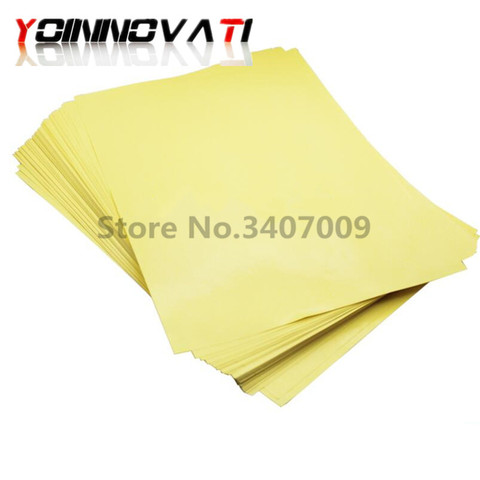 10pcs A4 Toner Heat Transfer Paper Yellow For DIY PCB Electronic Prototype Mark ► Photo 1/2