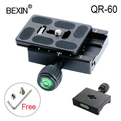 BEXIN camera clamp tripod clamp quick release clamp ball head RRS compatible adapter mount holder bracket for Arca dslr camera ► Photo 1/6