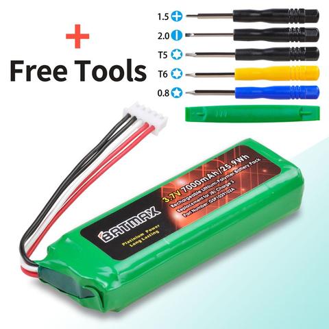 High Capacity 3.7V 7000mAh Battery GSP1029102A for JBL Charge 3 ► Photo 1/4