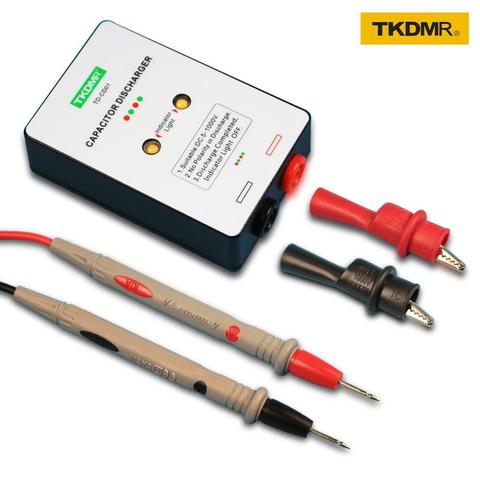 TKDMR Hot Sale DC 5-1000V Sparkpen Capacitor Discharge Pen +LED Light & Sound 4RD Pen Discharger Protection  New ► Photo 1/6