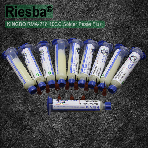 KINGBO RMA-218 10CC Solder Paste Flux For Soldering Assist Needle mouth (1pcs/lot 3pcs/lot 5pcs/lot ) ► Photo 1/1