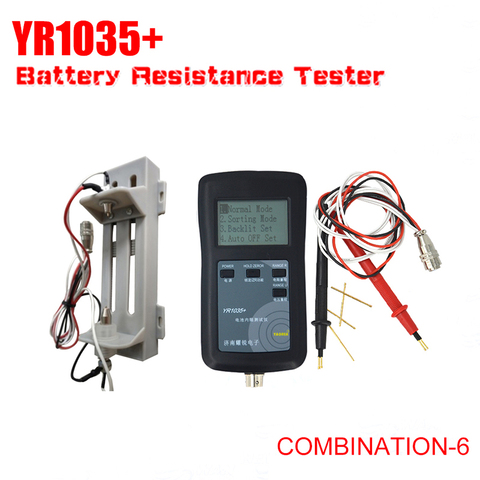 New Original Four-line YR1035 Lithium Battery Internal Resistance Meter Tester YR 1035 Detector 18650 Dry Battery Combination 6 ► Photo 1/6