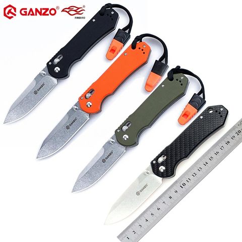 Firebird Ganzo G7452 440C G10 or Carbon Fiber Handle Folding knife Survival Camping tool Pocket Knife tactical edc outdoor tool ► Photo 1/1