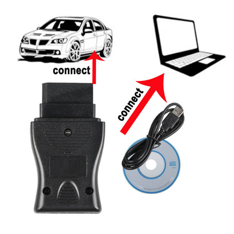 Latest OBD 14 Pin USB Interface Car Diagnostic Tool For Nissan Vehicle from year 1989 to 2000 Fault Code Scan Cable Connect PC ► Photo 1/4