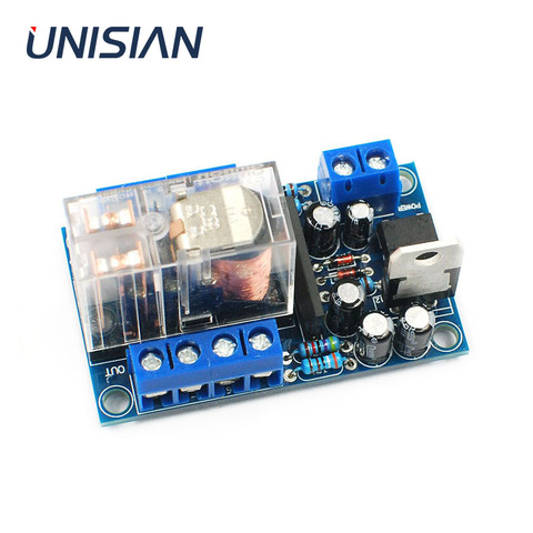 UNISIAN Speaker protection board AC 12-24V UPC1237 Delay 2.0 channel loundspeaker protector Board  for home Amplifier DIY kit ► Photo 1/6