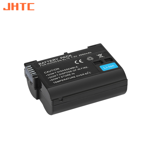 ENEL15 EN EL15 EN-EL15 Camera Battery 2550mah For Nikon DSLR D7000 D7100 D7200 D600 D610 D800 D800E D810 D81 L15 Batterie ► Photo 1/4