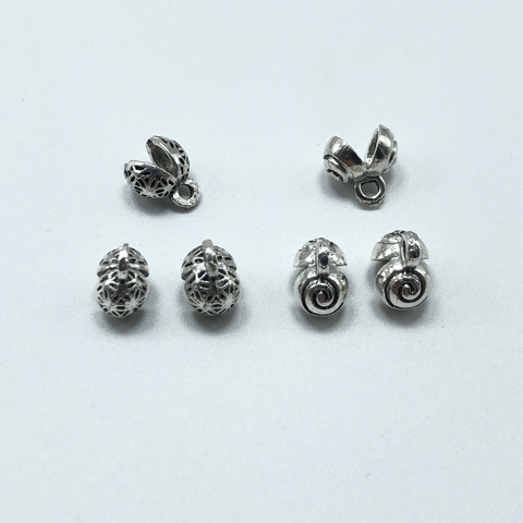20pcs Turkish, Saudi Arabian thread pattern Point button wholesale for jewelry DIY handmade rosary pendant connector ► Photo 1/4
