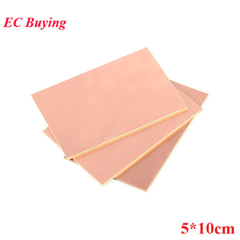 5pcs PF PCB Single Side Copper Clad Plate 5*10cm Laminate Circuit Board DIY Kit 5x10cm Universal Board Thickness 1.4mm ► Photo 1/2