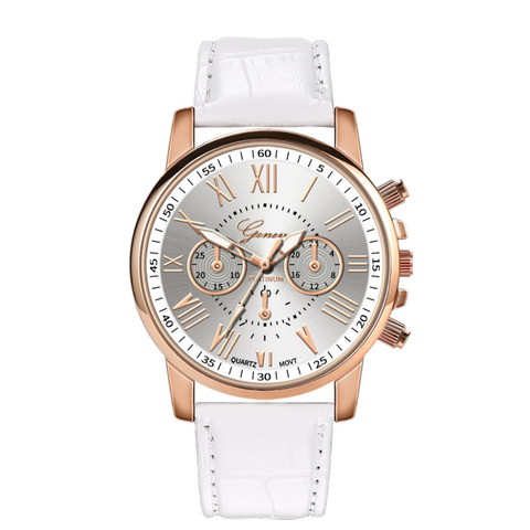 2022 Geneva Watches Women Sport Watches Leather Band Quartz Wristwatch Casual Ladies Watches Cheap Price Dropship reloj mujer ► Photo 1/6