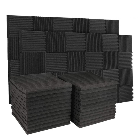 50Pcs 12 Slot Fire-Retardant Soundproof Cotton Sound-Absorbing Cotton Egg Cotton Sound-Absorbing Wall Panel ► Photo 1/6