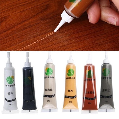 Furniture Scratch Fast Remover Solid Wood Scratch Concealer Furniture Refinishing Repair Paint Color Paste Repair Pen ► Photo 1/6