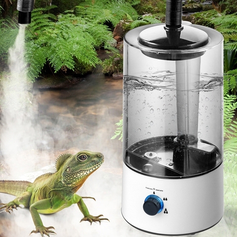 Mist Fogger Lizard Tortoise Herps Pet Supplies Accessories Reptile Humidifier Amphibians Terrariums Chameleon With Hose Vivarium ► Photo 1/6