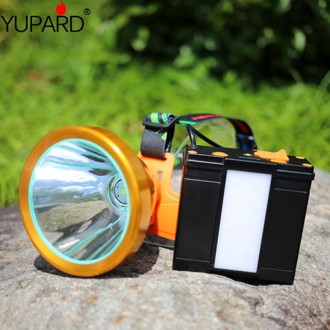 High powerXH P50 LED mine lamp  Rechargeable Flashlight Spotlight Lantern Searchlight Handheld Portable Head lamp for Camping ► Photo 1/3