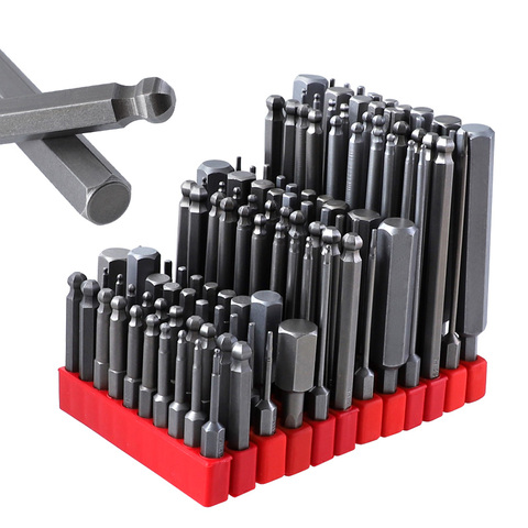 H1.5-H12 Hexagon Screwdriver Bit Set 1/4