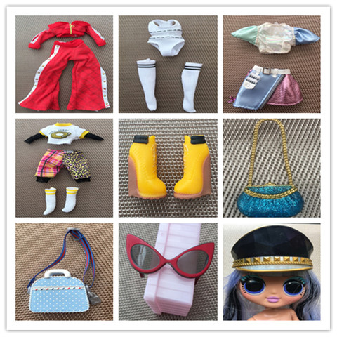 L.O.L. SURPRISE! OMG Original New Doll Clothes Glasses Shoes Hats Boots Necklace Earrings Stands Holders Decors LOLS Accessories ► Photo 1/6