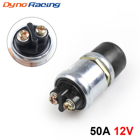 50A 12V Waterproof Car Boat Track Switch Push Button Horn Engine Start Starter BX101964 ► Photo 1/6